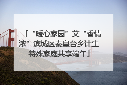 “暖心家园”艾“香情浓”滨城区秦皇台乡计生特殊家庭共享端午