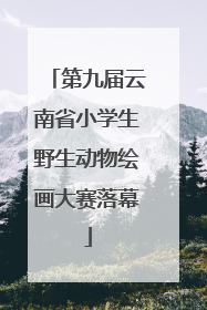 第九届云南省小学生野生动物绘画大赛落幕