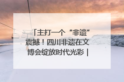 主打一个“非遗”震撼！四川非遗在文博会绽放时代光彩｜文博向“新”