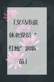 义马市退休老党员“红烛”润新苗