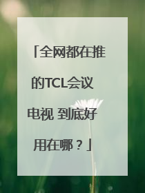 全网都在推的TCL会议电视 到底好用在哪？
