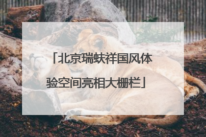 北京瑞蚨祥国风体验空间亮相大栅栏