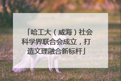 哈工大（威海）社会科学界联合会成立，打造文理融合新标杆