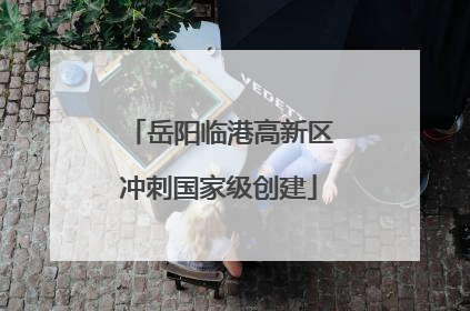 岳阳临港高新区冲刺国家级创建