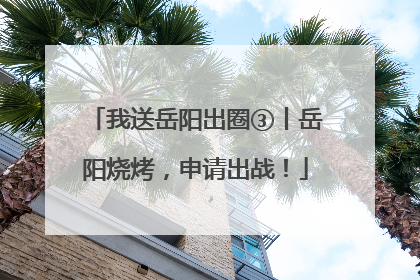 我送岳阳出圈③丨岳阳烧烤，申请出战！