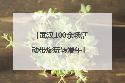 武汉100余场活动带您玩转端午