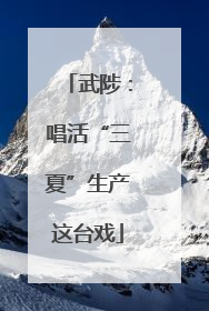 武陟：唱活“三夏”生产这台戏