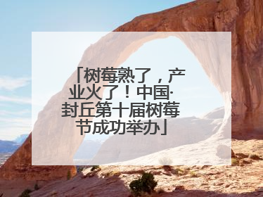 树莓熟了，产业火了！中国·封丘第十届树莓节成功举办