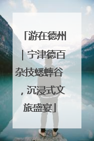 游在德州｜宁津德百杂技蟋蟀谷，沉浸式文旅盛宴