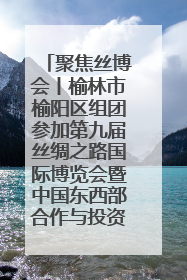 聚焦丝博会丨榆林市榆阳区组团参加第九届丝绸之路国际博览会暨中国东西部合作与投资贸易洽谈会