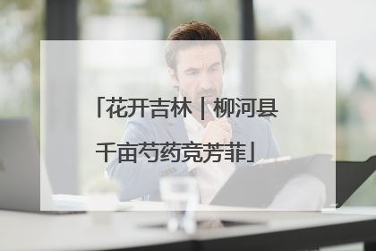 花开吉林｜柳河县千亩芍药竞芳菲