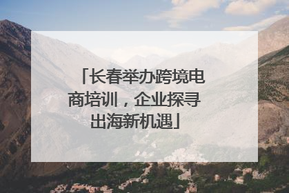 长春举办跨境电商培训，企业探寻出海新机遇